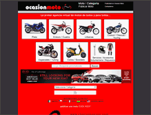 Tablet Screenshot of ocasionmoto.com.ar